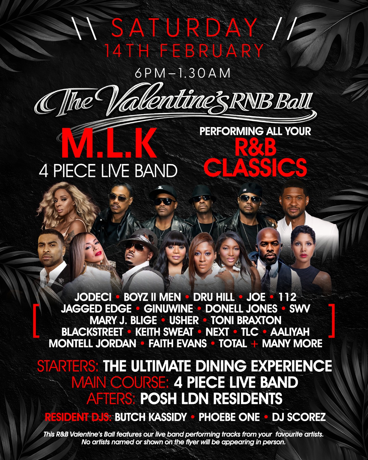 THE VALENTINES RNB BALL