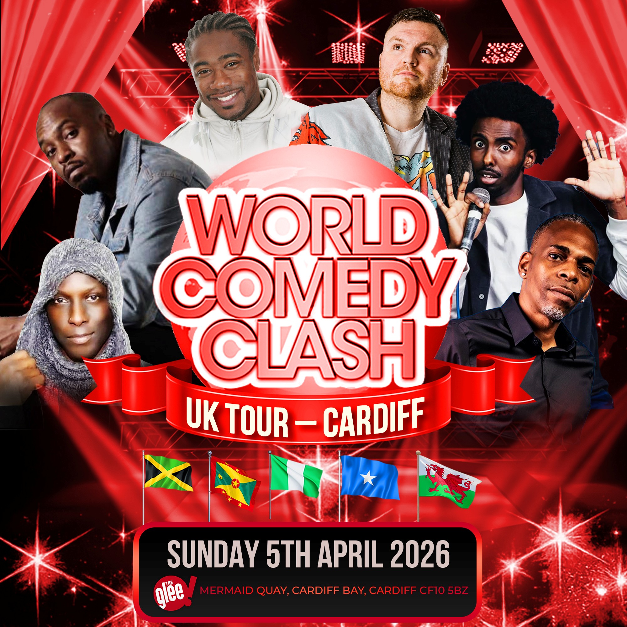 WORLD COMEDY CLASH 2026 - CARDIFF