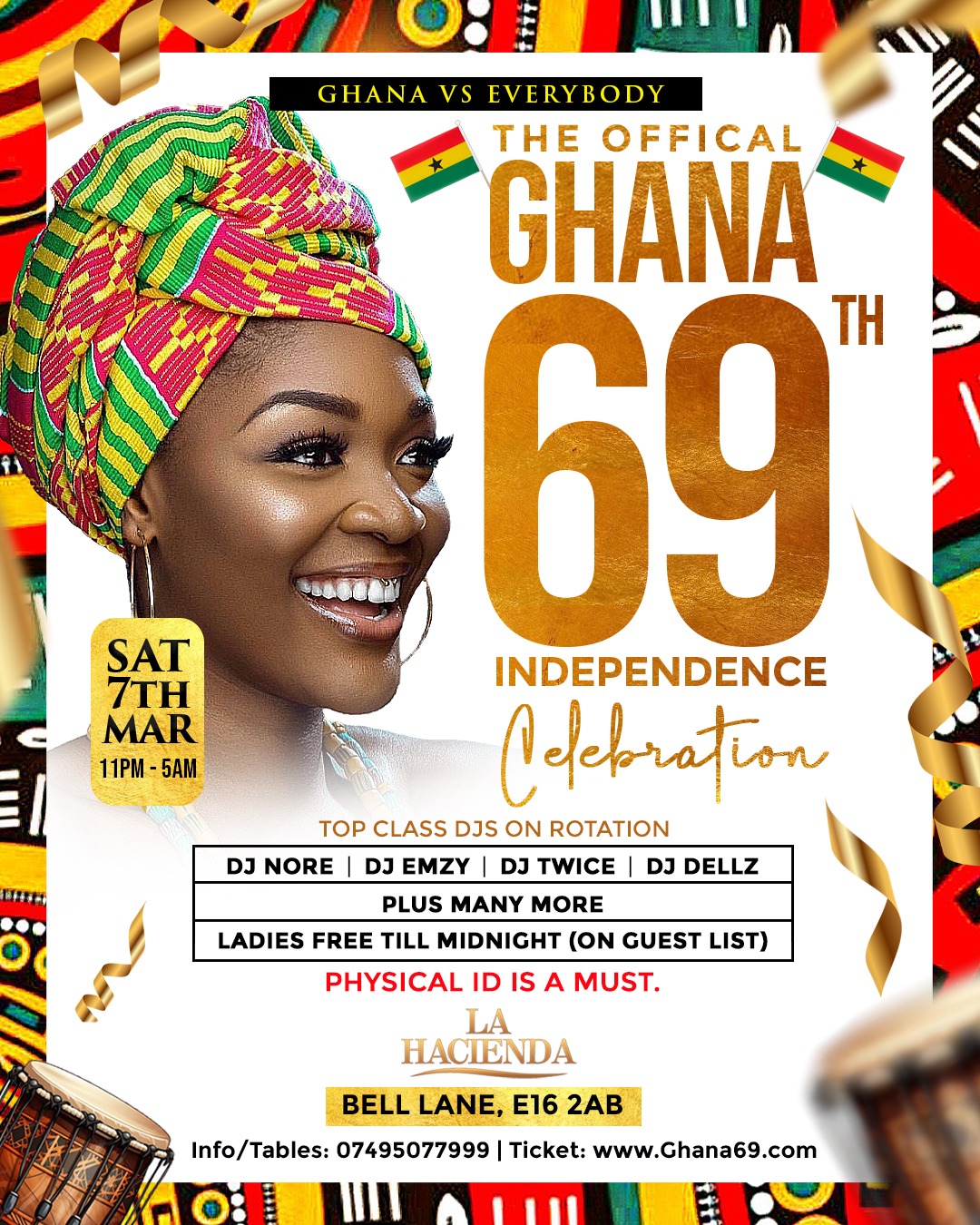 OFFICIAL GHANA 69th INDEPENDENCE PARTY