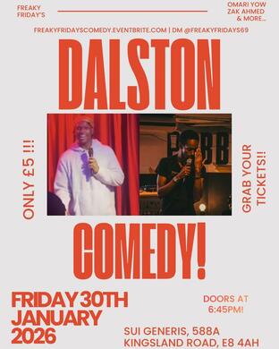 Freaky Friday's Comedy January 30th (2nd Year Anniversary)