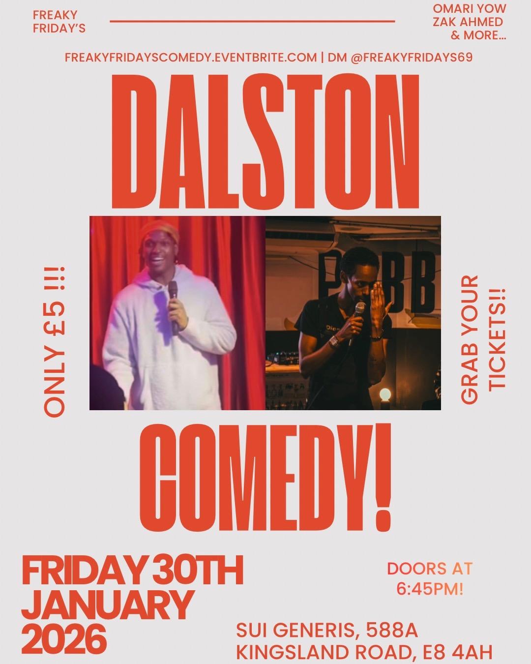 Freaky Friday's Comedy January 30th (2nd Year Anniversary)