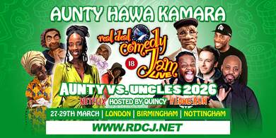 Nottingham Real Deal Comedy Jam Aunties vs Uncles Live Special!