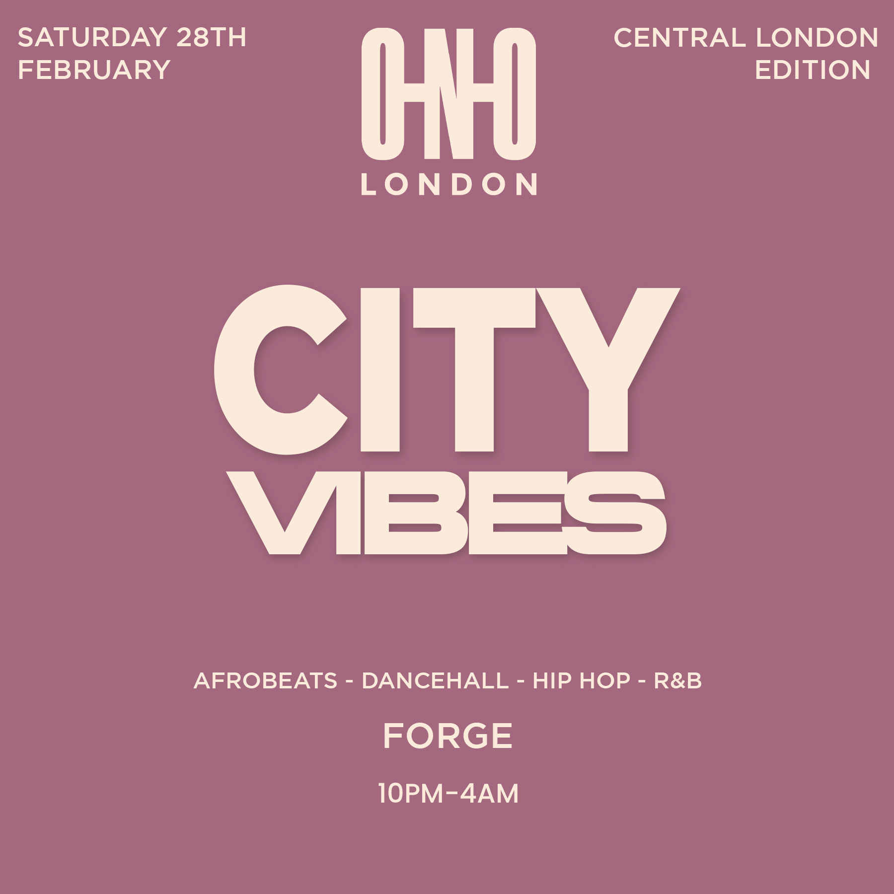 CITY VIBES - CENTRAL LONDON EDITION 