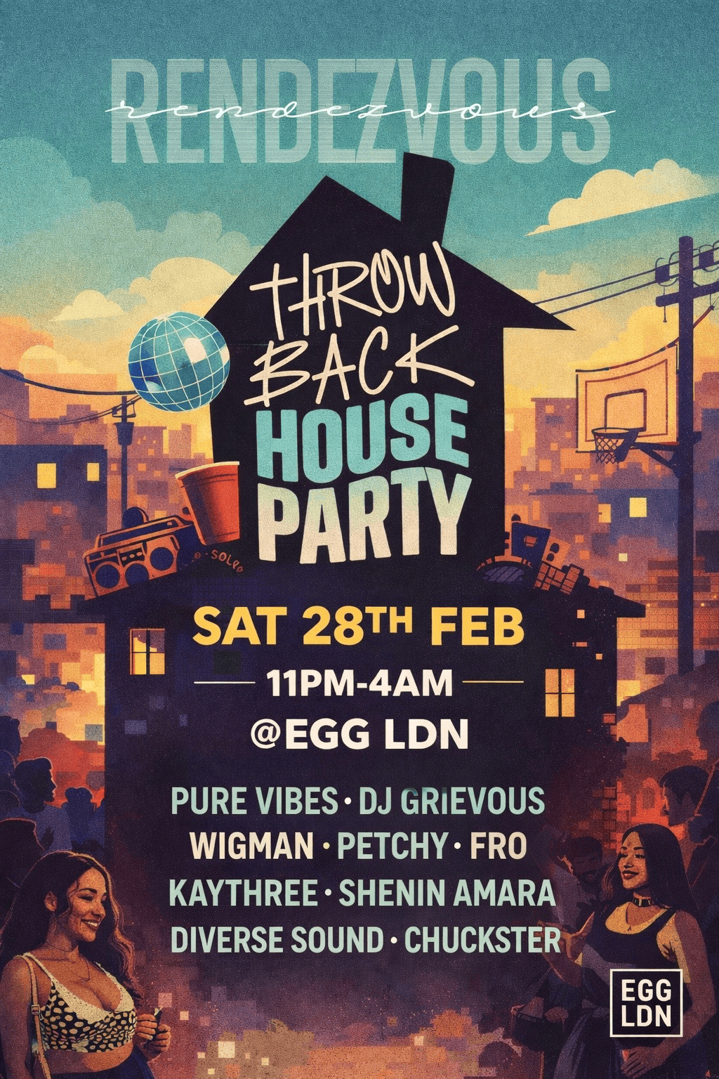 RENDEZVOUS - Throwback House Party