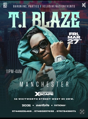 TI BLAZE Live in Manchester