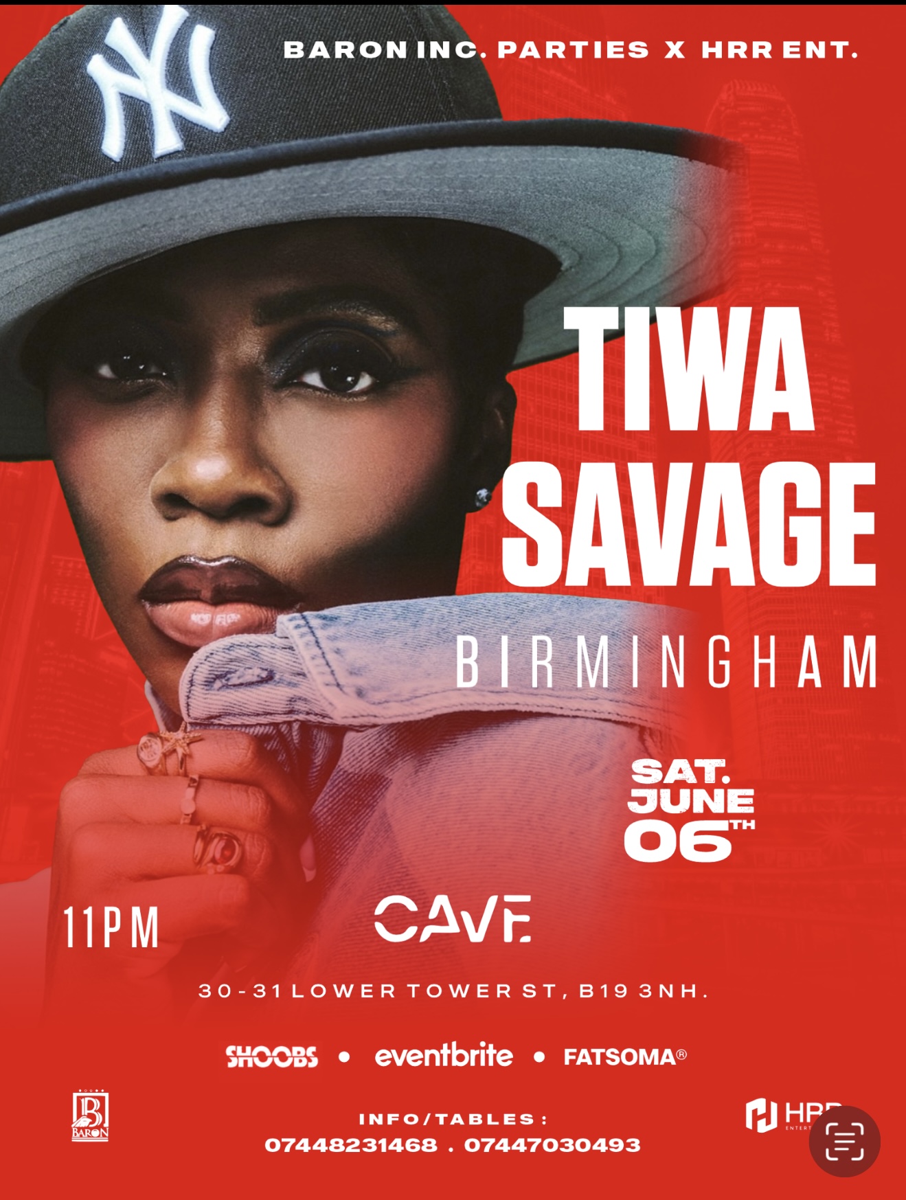 Tiwa Savage Live Birmingham