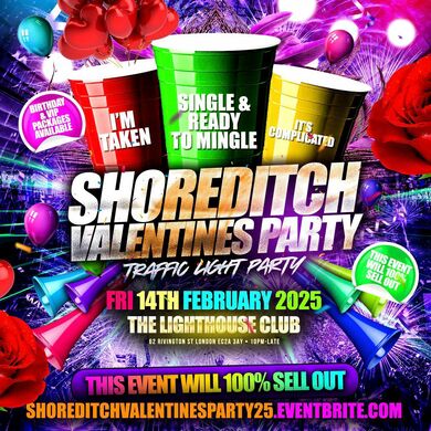 Soreditch Valentines Party - Traffic Light Edition