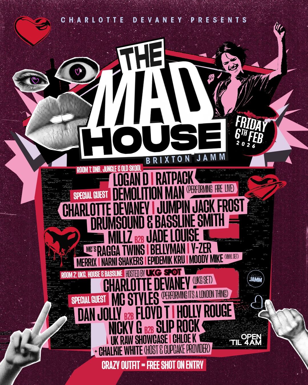 THE MAD HOUSE @ BRIXTON JAMM FRIDAY 6TH FEBRUARY