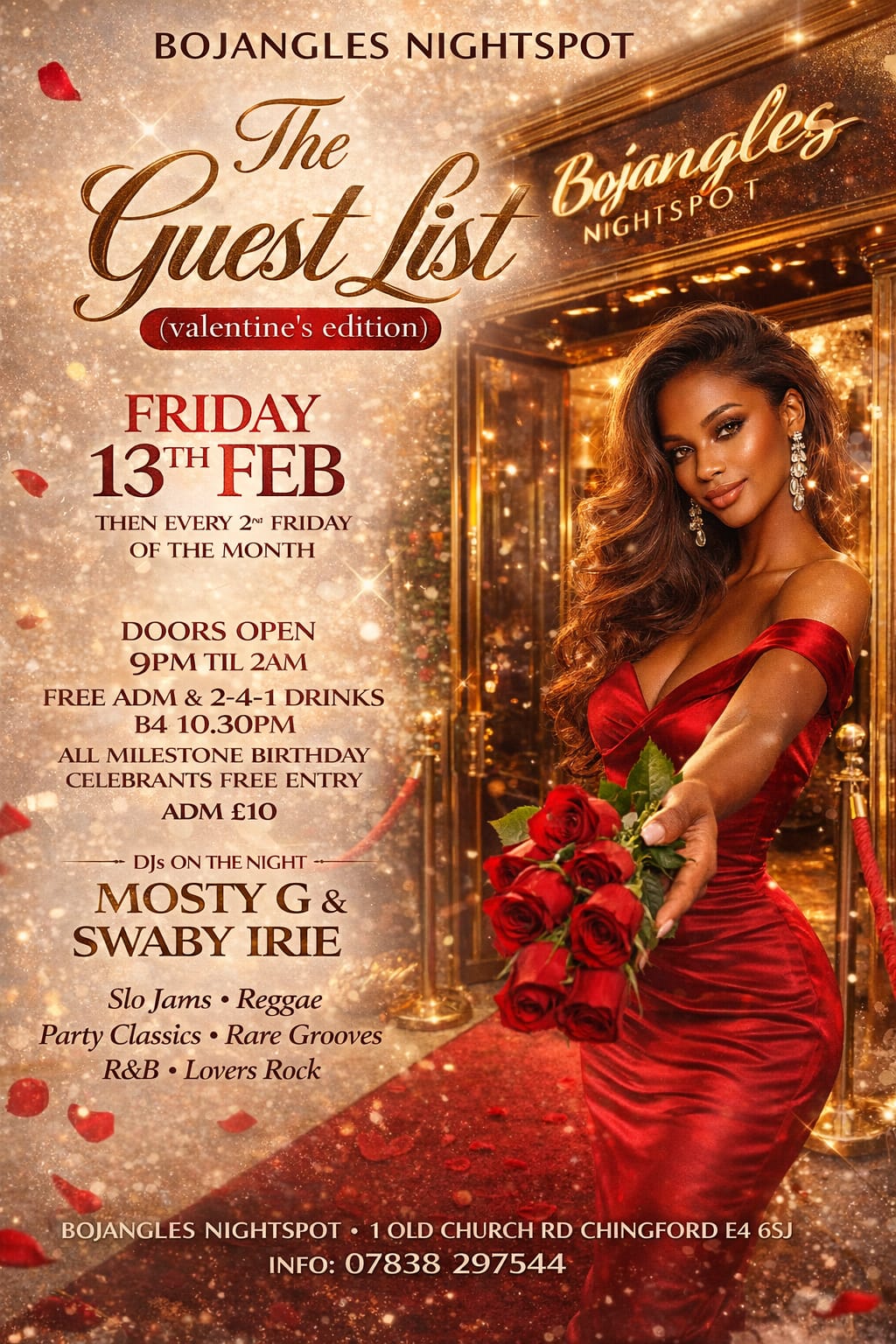 The Guest List Launch Party...Every 2nd Friday @ Bojangles
