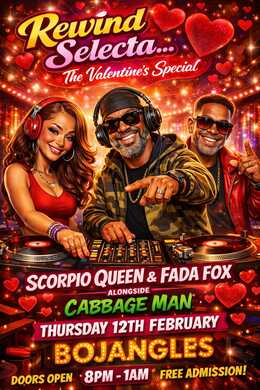 Rewind Selecta...Revival & Lovers rock Every Thursday