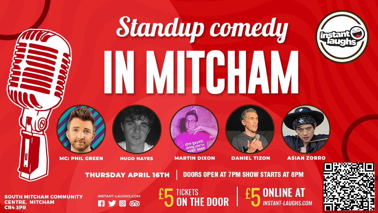 Stand up comedy in Mitcham