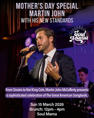 BRUNCH Mother's Day Special Martin John & his New Standards