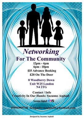 Networking For The Community.  12pm - 4pm 