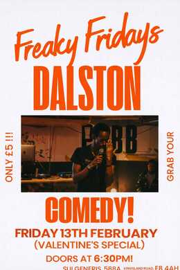 Freaky Friday's Comedy February 13th (Valentine's Special)