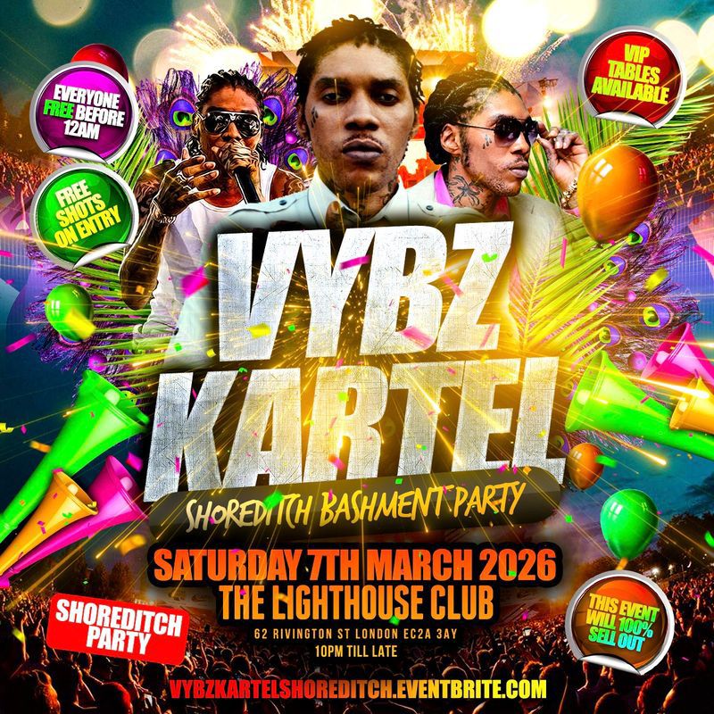 Vybz Kartel -  Shoreditch Bashment Party