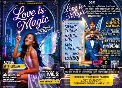DEM ✨💖 **LOVE IS MAGIC** 💖✨ **The Ultimate Month-End Dance**