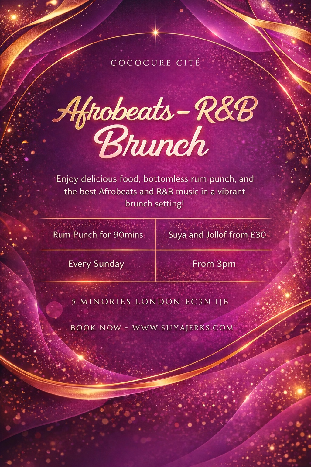 Afrobeats- R&B Suya Brunch