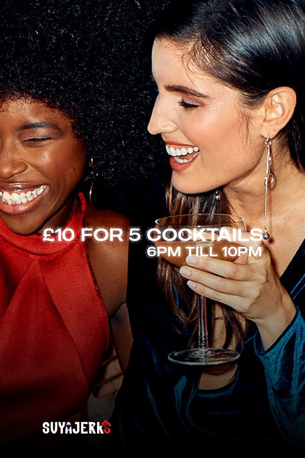AFRO-NOSTALGIA (5 cocktails for £10) 