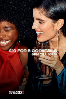 AFRO-NOSTALGIA (5 cocktails for £10)  2