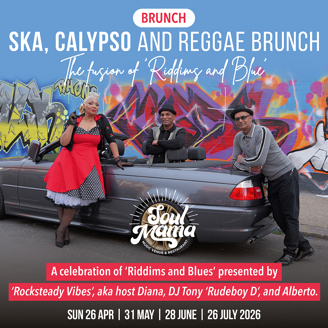 BRUNCH: SKA, Calypso and Reggae Brunch - The fusion of 'Riddims and Blue'