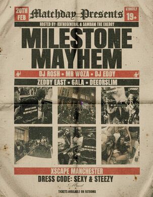 MILESTONE MAYHEM - Afrobeats/HipHop/Amapiano/RnB/DanceHall