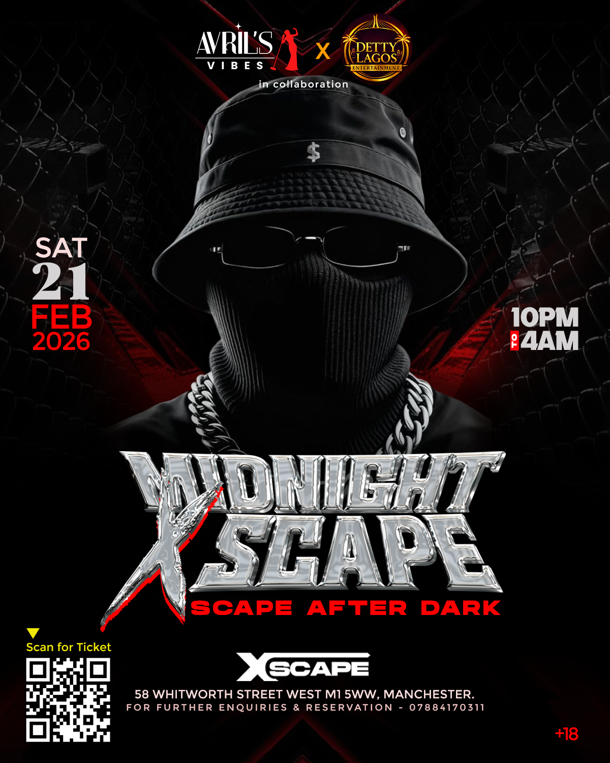 MIDNIGHT XSCAPE - Afrobeats/HipHop/Amapiano/RnB/DanceHall