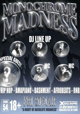 MONOCHROME MADNESS - Afrobeats/HipHop/Amapiano/RnB/DanceHall