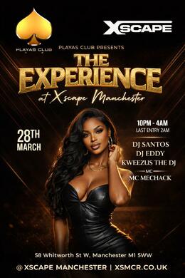 THE EXPERIENCE - Afrobeats/HipHop/Amapiano/RnB/DanceHall