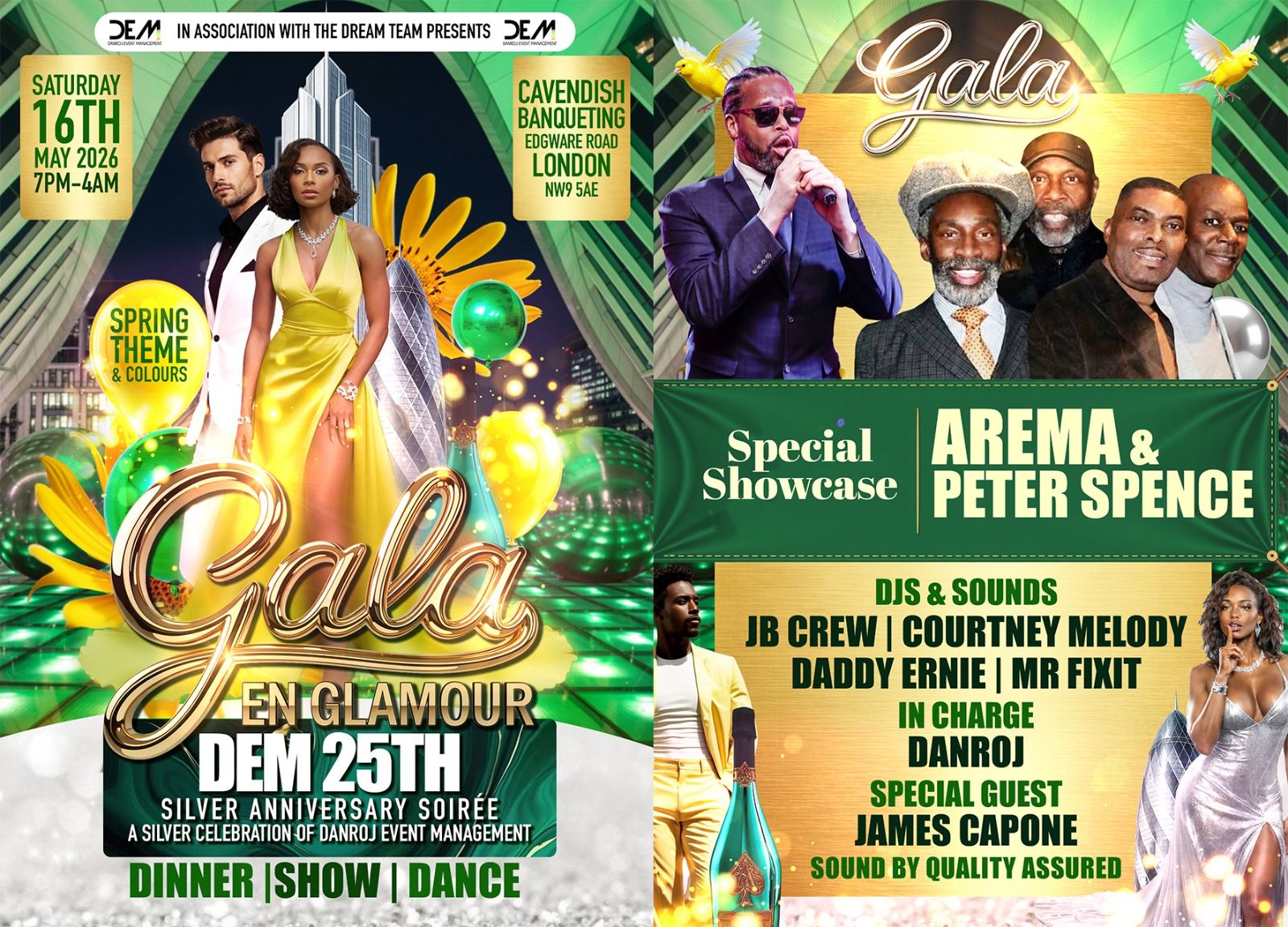 GALA EN GLAMOUR - DEM 25TH SILVER ANNIVERSARY SOIR'EE