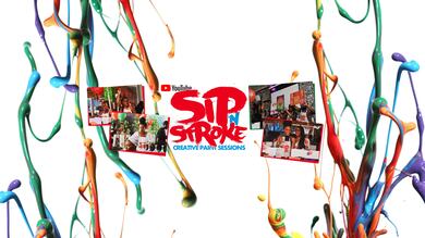 Sip 'N Stroke | 3pm - 6pm | Sip and Paint Party