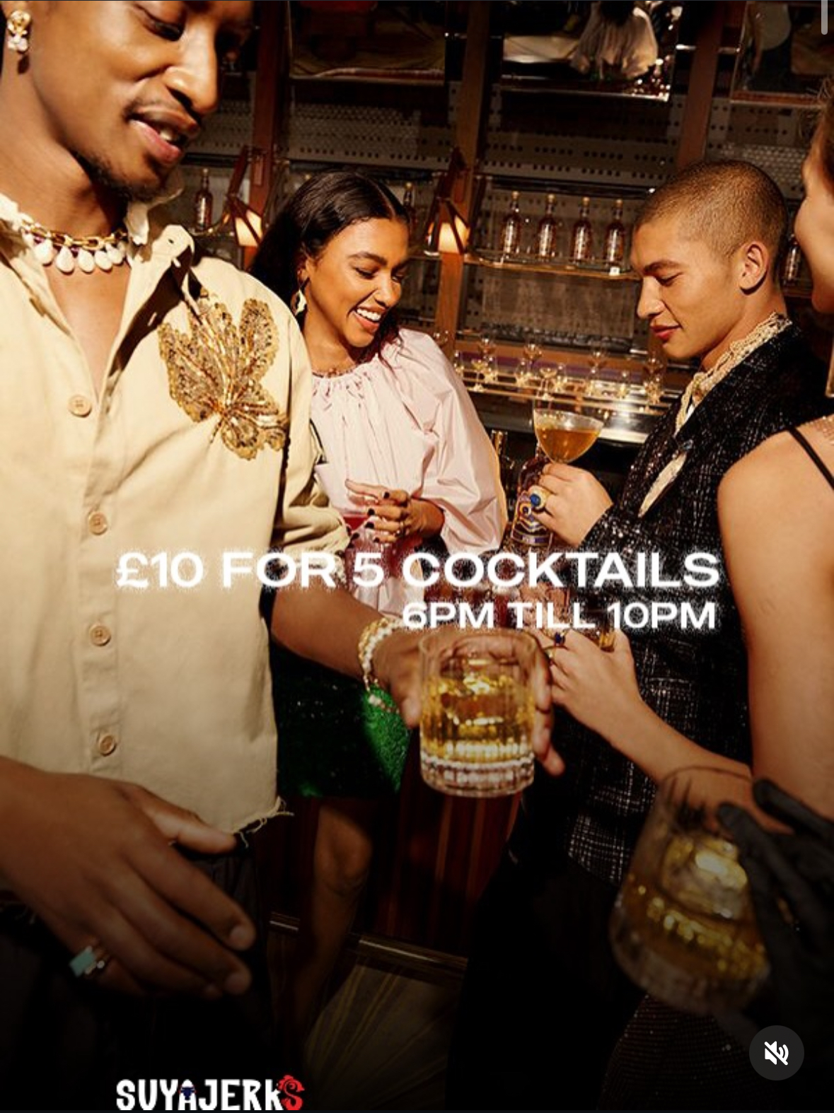 5 cocktails for £10