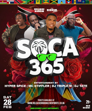 SOCA 365 - Trini, Vincy & Lucian Edition