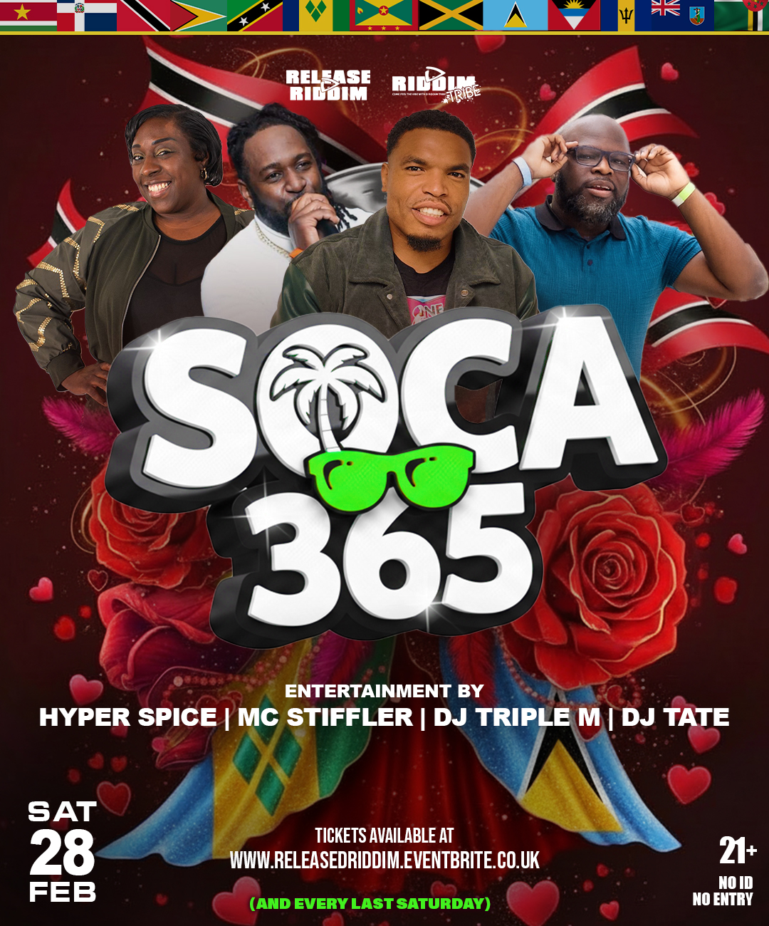 SOCA 365 - Trini, Vincy & Lucian Edition