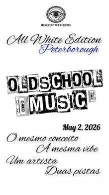 Old school music all white edition