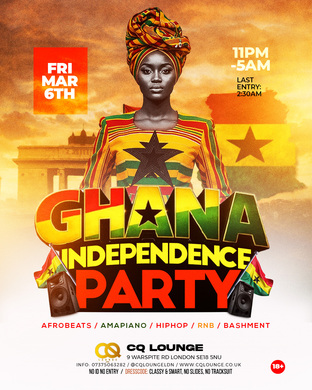 GHANA INDEPENDENCE DAY PARTY