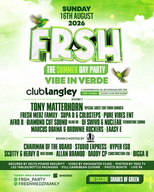 FRSH - THE SUMMER DAY PARTY  (VIBE IN VERDE)