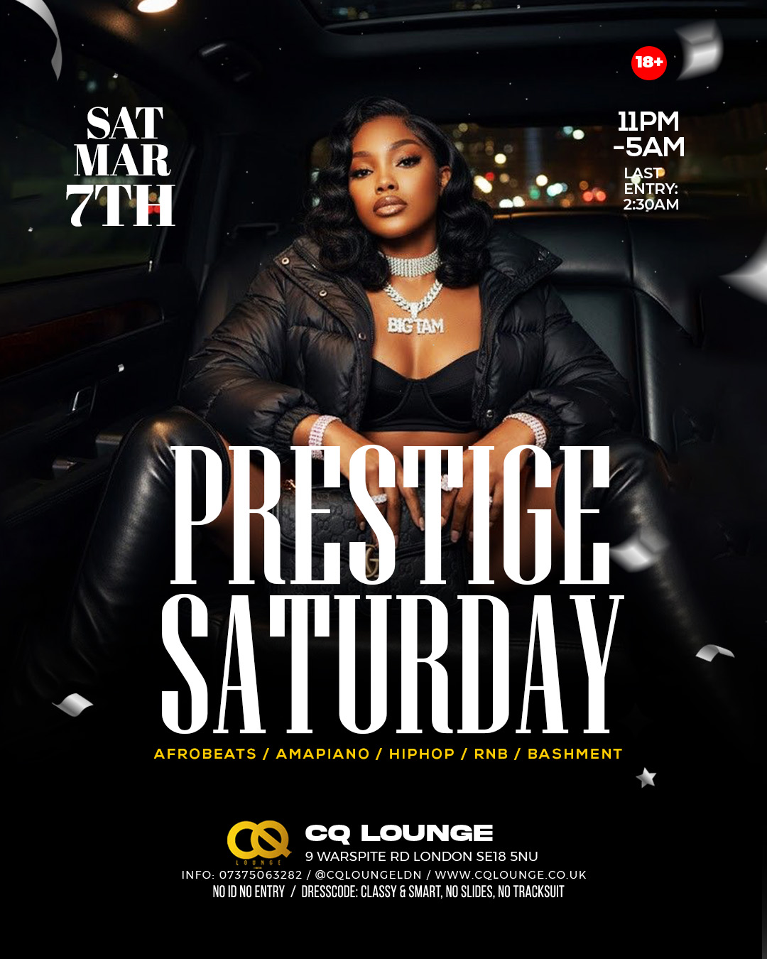 PRESTIGE SATURDAY