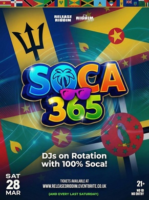 SOCA 365 - Neon Colours - Barbados, Grenada & Dominica Edition!