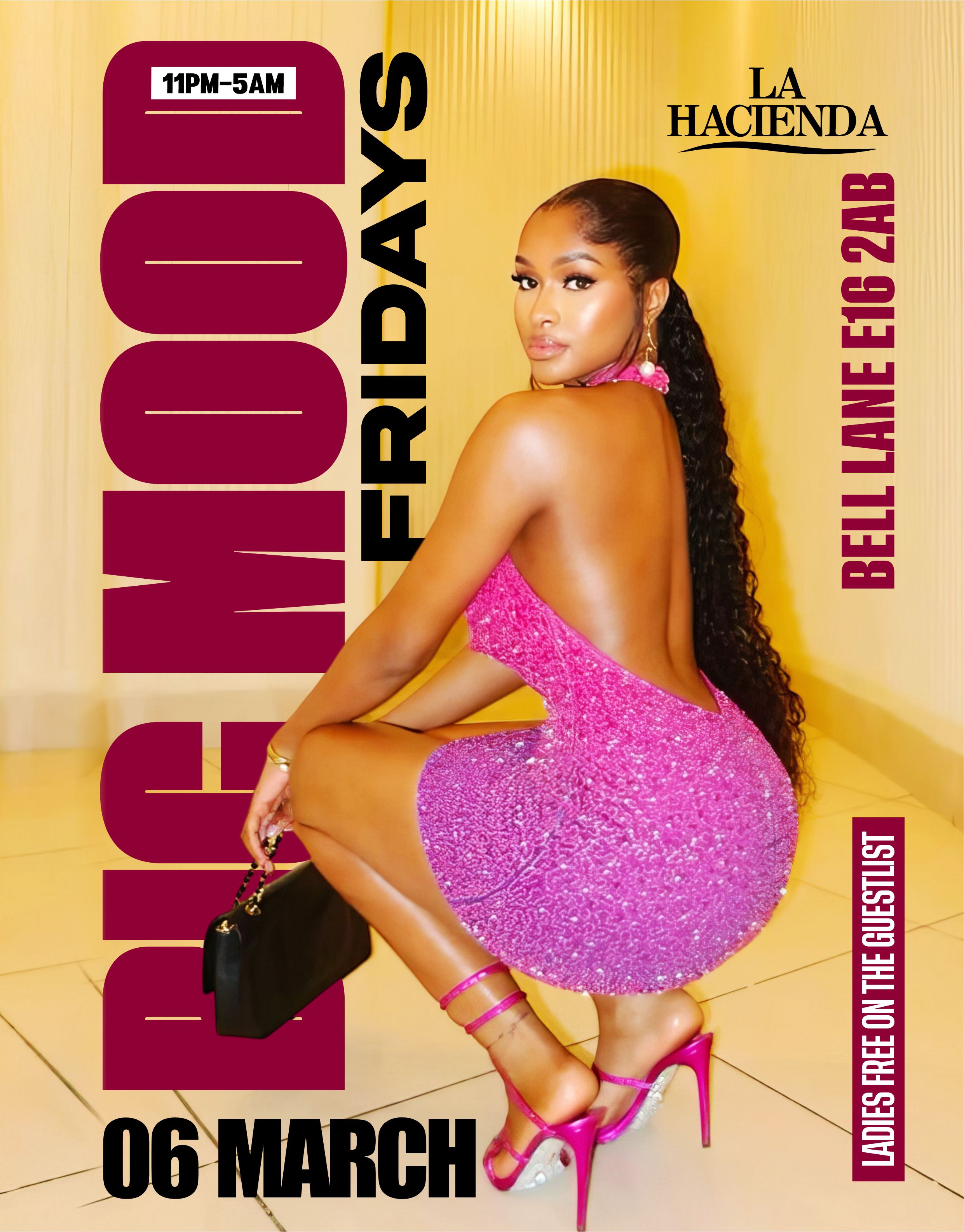 BIG MOOD FRIDAY  MARCH 6th @ LA HACIENDA                                  