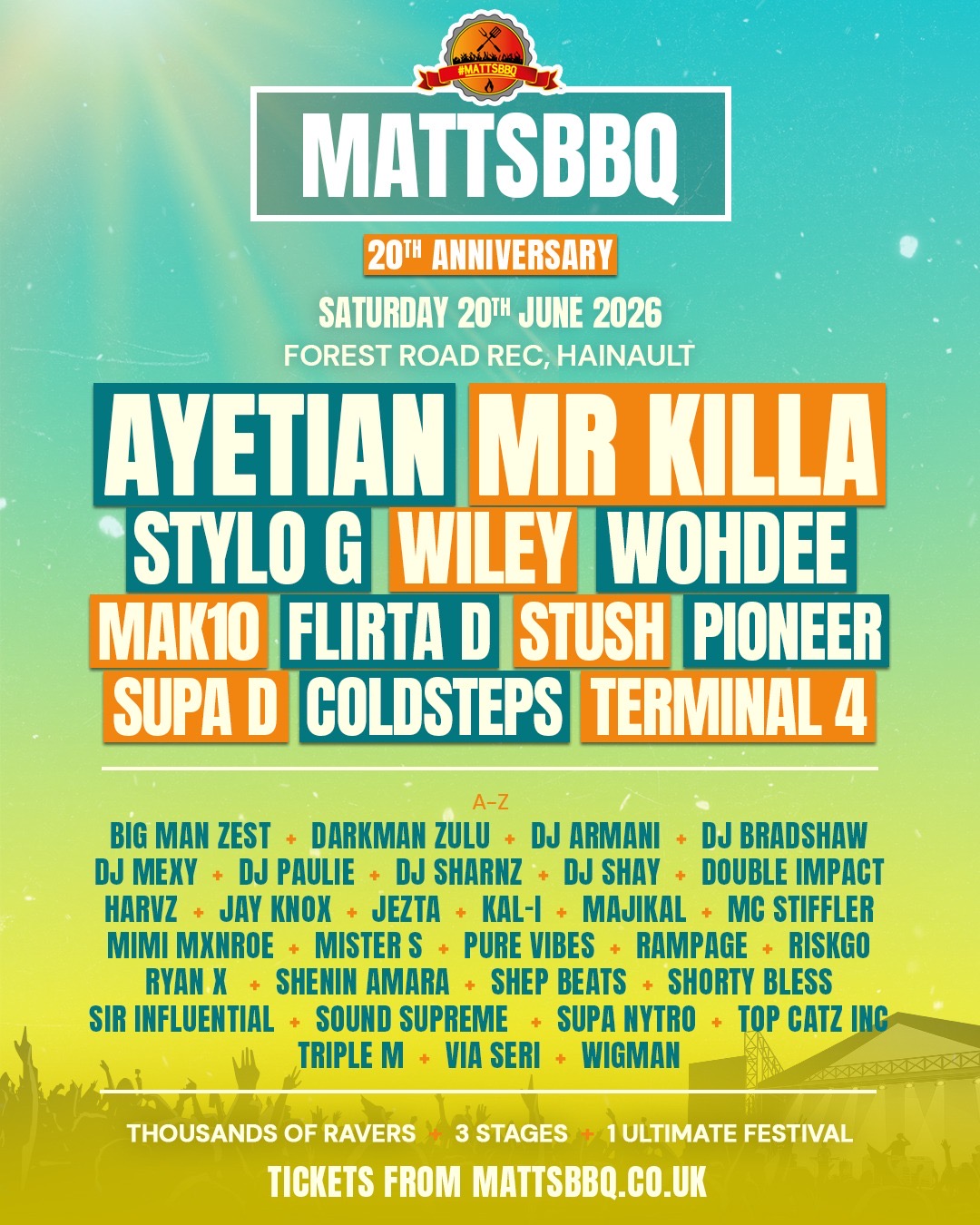 MattsBBQ 2026: The Ultimate Summer BBQ & Festival 20 Year Anniversary!