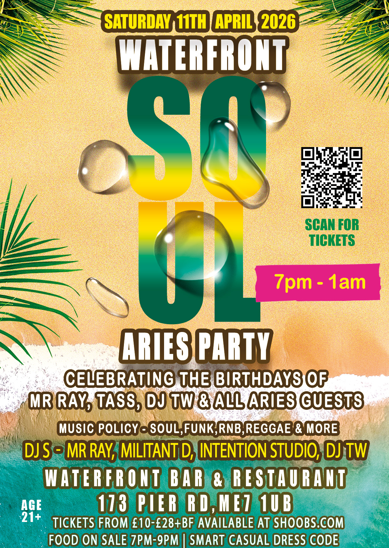 Waterfront Soul - Aries Party