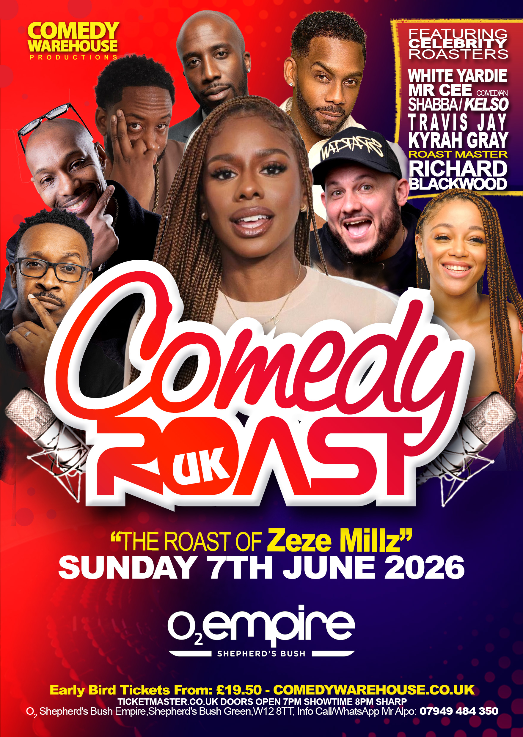 Comedy Roast UK | ROAST of Zeze Millz