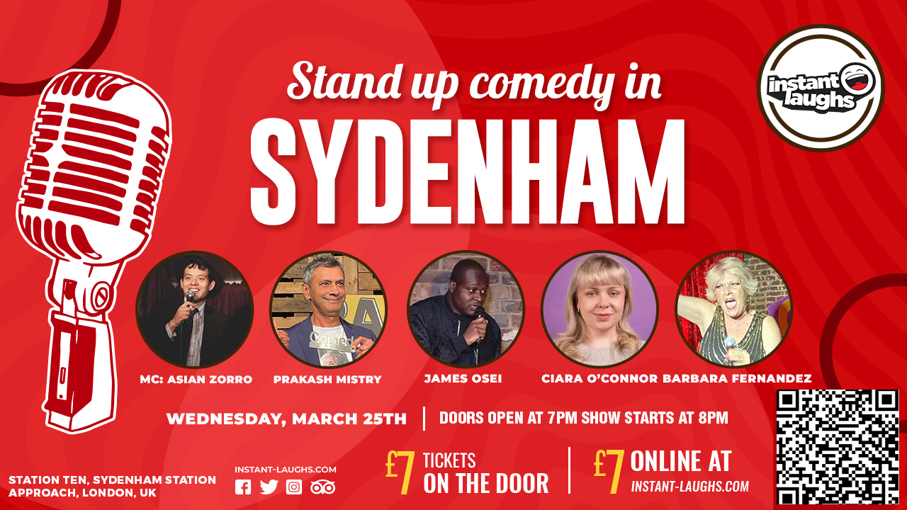 Standup comedy in Sydenham