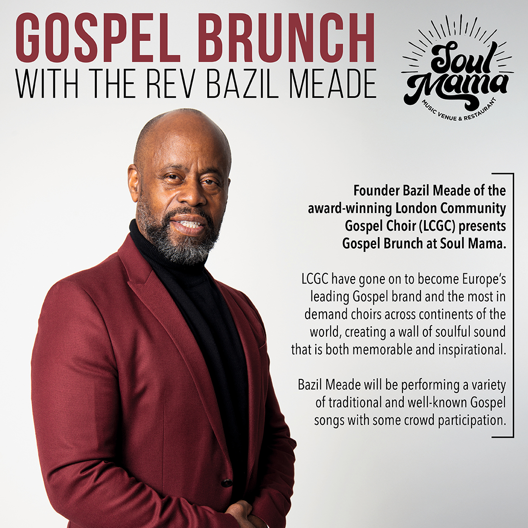 BRUNCH | Gospel Brunch with The Rev Bazil Meade