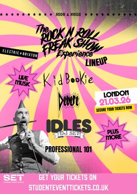 THE ROCK N ROLL FREEAKSHOW EXPERIENCE @ BRIXTON ELECTRIC - SATURDAY 21ST MARCH