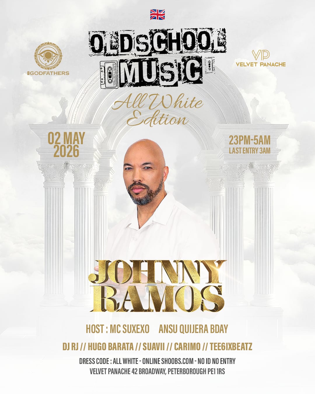 Old school music all white edition