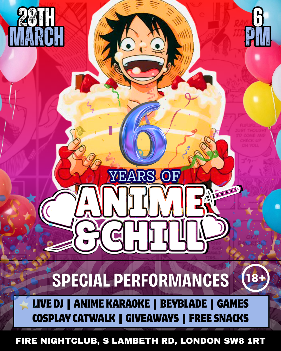 Anime & Chill Turns 6