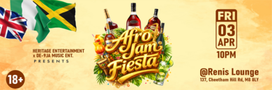 Afro Jam Fiesta – The Ultimate Afro Vibe Night