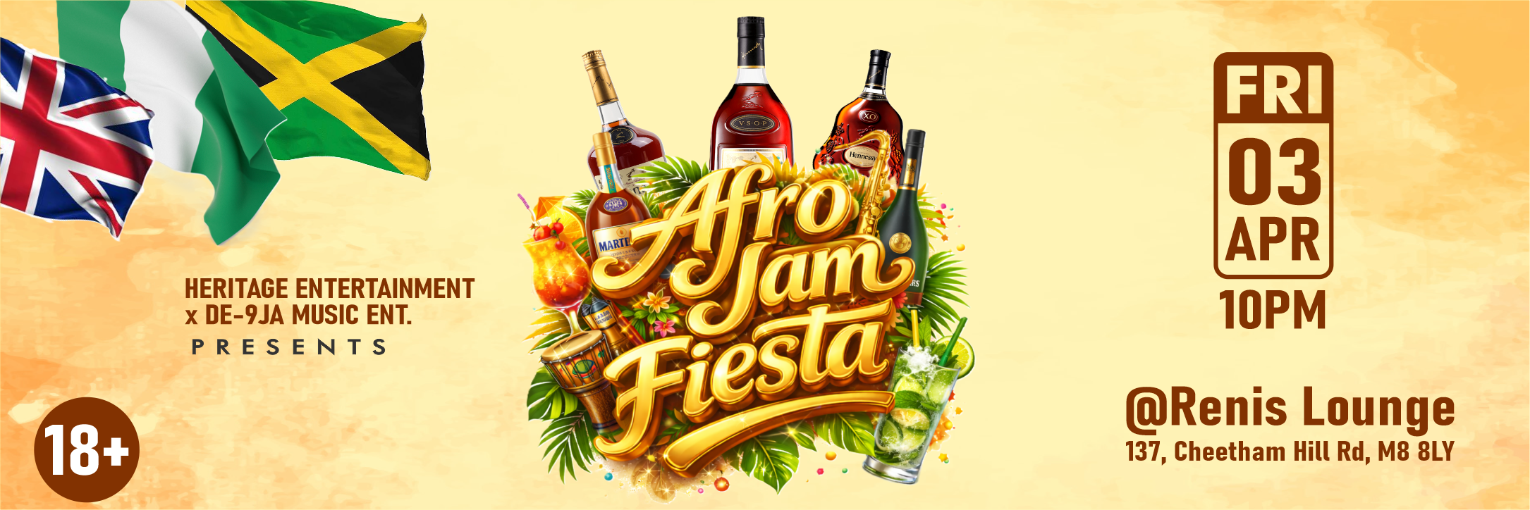 Afro Jam Fiesta – The Ultimate Afro Vibe Night