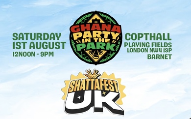 Ghana Party in the Park 2026 Presents ShattaFest UK